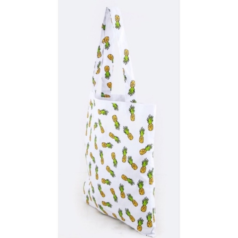 💥TRENDING💥🍍Pineapple Print Tote Bag🍍 - Picture 2 of 2
